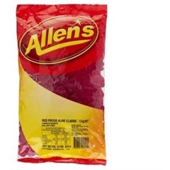 Allens Red Frogs 1.3kg