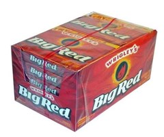 WRIGLEYS BIG RED CINNAMON CHEWING GUM